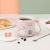 Korean-Style Stereo Rabbit Ears Ceramic Cup Cute Cartoon Student Cup with Cover Spoon Gift Milk Cup