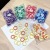Towel Simple Color 50 Pack Little Daisy Packaging Nylon Ring Fashion Hair Rope Girls' Hair Accessories Hair Rope South Korea