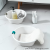 S81-151 AIRSUN Household Minimalist Washbasin Extra Thick Band Ear Wall Hanging Washbasin for Student Dormitory Plastic Basin