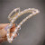 Korean Ins Elegant Clip Headdress Hairpin Back Head Grip Temperament Girl Large Rhinestone Pearl Shark Clip