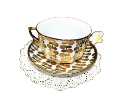 Customized 6pcs coffee cup and saucer sets tea cup and sauce