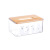 INS Nordic Internet Celebrity Transparent Cute Bear Tissue Box Household Living Room Tissue Box Simple Napkin Paper Box Storage Box