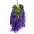 Artificial Wisteria Bean Flower String Violet Plastic Silk Flower Decorative Vine Plant Ceiling Flower Fake Flower for 