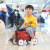 Children's Four-in-One Luggage Trolley Baby Can Sit and Ride Four-Wheel Scooter Luge Children's Luge Stroller