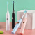 Electric Toothbrush Dry Battery Ultrasonic Toothbrush Universal Waterproof One-Touch Soft-Bristle Toothbrush Gift Set