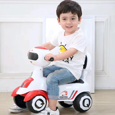 Children's Scooter 1-3 Years Old Balance Car Children Walker Luge Bicycle Four-Wheel Twist Toy Car