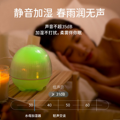New Jellyfish Humidifier USB Desktop Mini Air Purifier Household Spray Used in Bedroom Humidifier