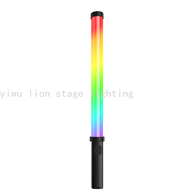 New Rgb Color Charging Fill Light Video Live Streaming Lighting Lamp Ambience Light Handheld Stick Light Shooting Lighting Lamp