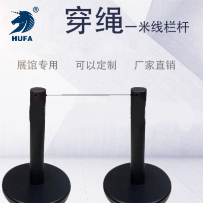 Customized Museum Exhibition Hall Exhibition Hall Gallery Threading Concierge Short Fence Protection Guard Bar LG-25