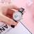 Wish Korean Fashion Little Daisy Women's Leather-Belt Watch Digital PU Leather Quartz Watch Factory Direct Supply reloj