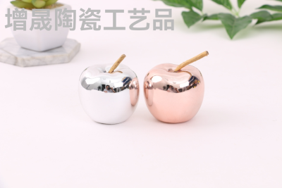 Apple &#127822; Decoration Ceramic Crafts Fruit Decoration