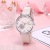 Wish Korean Fashion Little Daisy Women's Leather-Belt Watch Digital PU Leather Quartz Watch Factory Direct Supply reloj