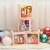 Custom Bridal Baby Shower Decorations Balloon Boxes Transparent Balloons Boxes Decor with Letters