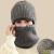 Winter Warm Riding Hat Electric Car Wind Mask Fleece-Lined Thickened Hat for the Elderly Skiing Face Care Cover for Men and Women