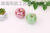 Ceramic Crafts Bright Red Apple Ornaments