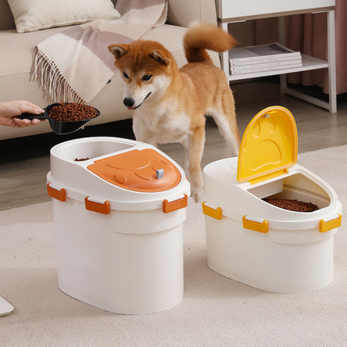 dog food box sealed storage bucket cat food box moisture-proof storage box for dog food storage tank pet food storage bucket