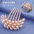 Korean Style Simple Hair Clip Hair Comb Hair Band Hair Accessories Five Teeth Pearl Hair Comb Non-Slip Hairpin Head Clip Back Head Hairpin