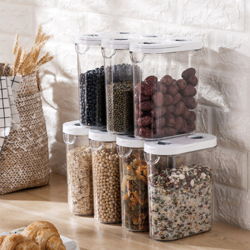 japanese storage tank grains storage box large capacity grains jar household kitchen transparent food dried fruit jar