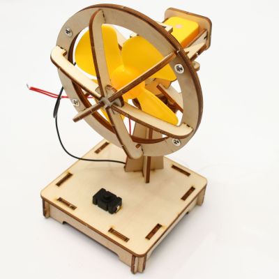 DIY Shaking Head Electric Fan Technology Small Production Small Invention Simulation Assembly Model Elementary School Student Educational Toy Material