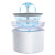 Cross-Border Pet Smart Water Dispenser Stainless Steel Liner Cat Water Fountain Loop Filter Mute Water Dispenser