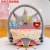 New Crown Rattle Learning Seat Baby Dining-Table Chair plus Bell Children's Plush Toys Factory Direct Gift