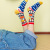 SocksSpring Full of Cartoon New Year Women's Personalized Cotton Socks