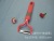 Factory Direct Sales Double-Color Handle Heart-Shaped Planer Stainless Steel Peeler Multi-Purpose Grater Universal Double-Headed Planer
