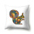 Cross-Border Simple Hand-Painted Geometric Ethnic Animal Pattern Printed Polyester Pillow Cover