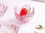 Japanese Glass Cherry Blossom Dish Creative Pink Petal Dish Household Saucer Dish Seasoning Dish Glass Tableware