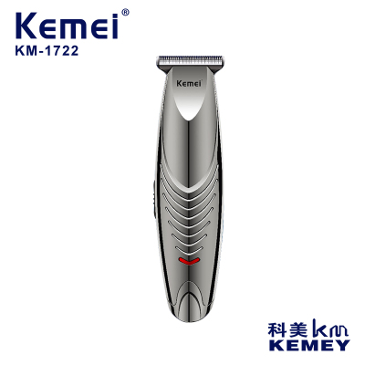 Cross-Border Factory Direct Supply Electric Clipper Comei KM-1722 Men's White Carving Hair Clipper Hair Salon Electric Clipper