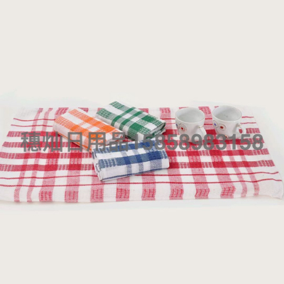 Tea Towel 36# Lattice Tea Towels Tea Towel Specification 42 * 62cm55g