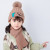 Winter Children's Hat 4 Baby Girl 5 Autumn and Winter 6 Years Old Fleece-Lined Woolen Hat Boy 3 Warm Medium and Big Children Earmuffs Hat Tide