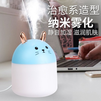 USB Mini Small Cute Pet Humidifier Household Car Silent Desktop Air Purification Humidifier