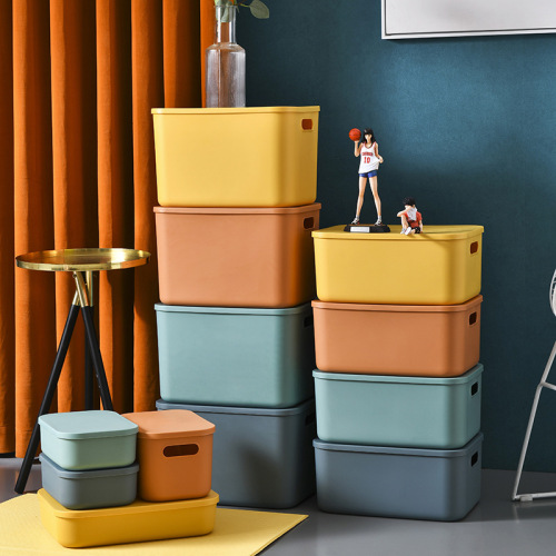 plastic storage box desktop toy storage box wardrobe clothes storage box storage basket cosmetics storage storage box