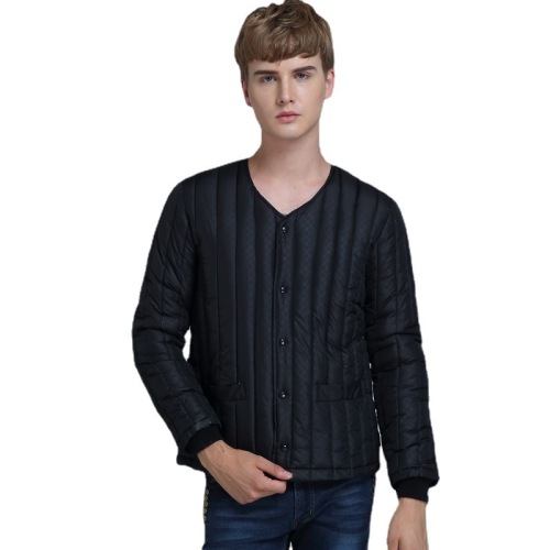 Shanxuan Winter New Men‘s Cotton Liner Inner Wear Middle-Aged and Elderly Men‘s Warm Men‘s Cotton Top plus-Sized 8609