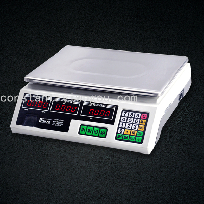 [FF1976-209F] Cheap Electronic Pricing Scale Commercial Scale English Electronic Platform Scale Fruit Watermelon Banana Scale