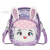 Cross-Border Foreign Trade Rabbit Children's Schoolbag Amazon Hot Embroidered Backpack Student Children's Sequined Backpack