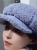 Hat Peaked Cap Plush Warm Autumn and Winter Korean Style Versatile Fashion Octagonal Cap Lamb Wool Beret