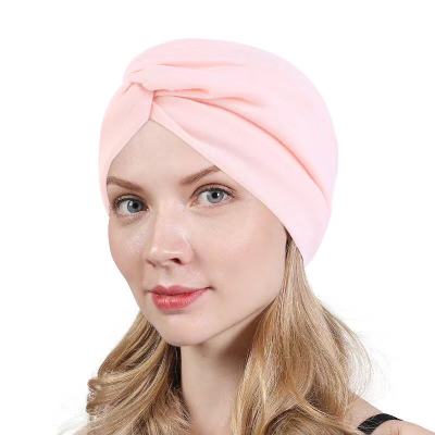 Amazon Cross Twist Cap Solid Color Pile Cap Tam-O'-Shanter Bandeau Hat TJM-163 Http: // De