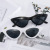 European and American Trends Cats' Eye Sunglasses Fashion Triangle Sunglasses