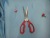 Stainless Steel Kitchen Scissor Red Handle Scissors Multi-Purpose Scissors Household Products New Arrival Factory Direct Sales