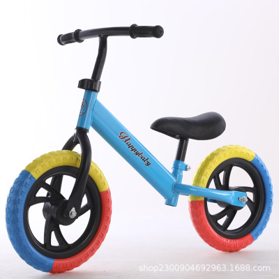 Balance Bike (for Kids) Kids Balance Bike Luge Children's Pedal-Free Four-Wheel Scooter Walker Customized by Manufacturers