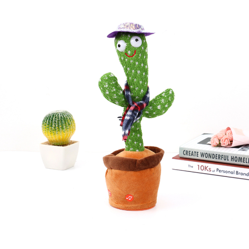 TikTok‘s Same Online Celebrity Dancing Cactus Twisting Cactus Will Twist Singing and Dancing Birthday Gift
