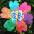 Butterfly Dance Double-Layer Colorful Windmill Outdoor Manor Scenic Spot Farm Outdoor Plug-in Decorations Arrangement Children's Park Hot Sale