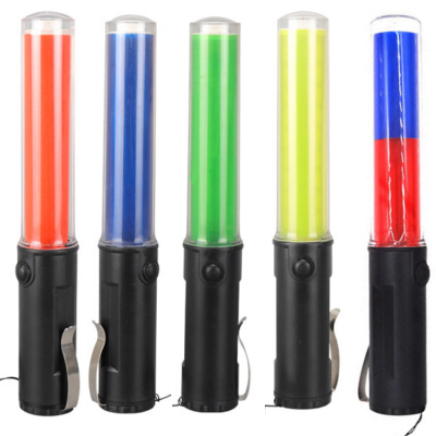 26cm Traffic Baton Concert Light Stick Magnet Hook Lighting LED Warning Light Evacuation