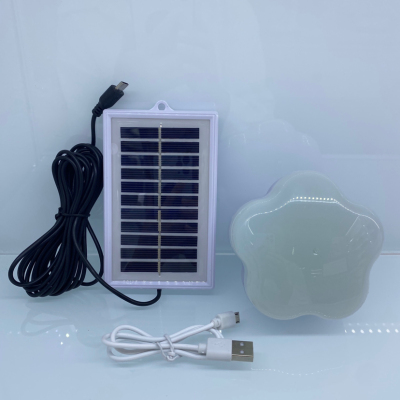 Factory Wholesale Household Emergency Lighting Lamp Outdoor Stall Night Market Solar Light USB Charging Led Tent Light