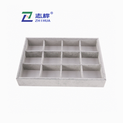 Jewelry Display Box Simple Storage Box Ice Crytal Velvet 12 Snack Plate Accessories Plate Ornaments Display Tray Customized by Manufacturer