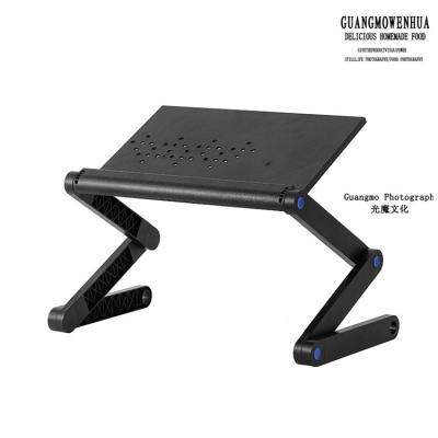 Laptop Desk Aluminum Alloy Folding Table Dormitory Lazy Computer Bracket