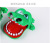Children's Large Hand-Biting Crocodile Trick Toys New Exotic Stress Relief Interactive Stall Cross-Border Toys Wholesale