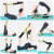 Yoga Stretch Tension Band Women's One-Word Horse Training Split Stretch Fitness Dance Soft Stretch